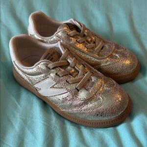 Steve Madden Gold Kids Sneakers